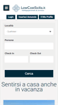 Mobile Screenshot of lowcostsicilia.it